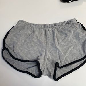 Lounge shorts , size small, gray with black trim